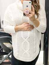 Load image into Gallery viewer, Autumn and Winter Thick Knitted Sweater for Pregnant Women
