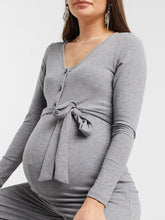 Load image into Gallery viewer, Maternity Wear Seamless Tight-fitting Belly Pregnant Jumpsuit
