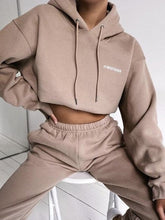 Load image into Gallery viewer, Hat Casual Long Sleeve Elastic Waist Fashion Suit
