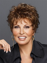 Load image into Gallery viewer, Curly Simple Solid Color Synthetic Short Wig
