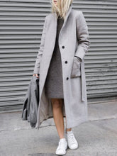 Load image into Gallery viewer, Casual Solid Color Lace Simple Women's Coat
