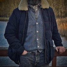Load image into Gallery viewer, Fashion warm lamb wool men's cotton clothing
