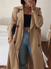 Load image into Gallery viewer, Fashion Lapel Two-breasted Autumn and Winter Ladies Jacket
