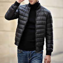 Load image into Gallery viewer, Explosion Style Stand Collar Windproof Men's Coat
