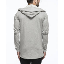 Load image into Gallery viewer, Grey Casual Shrugged Men's Cardigans
