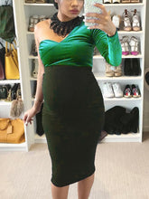 Load image into Gallery viewer, Maternity Sexy One-Shoulder Stitching Bodycon Dress
