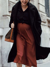 Load image into Gallery viewer, Fashion Fake Two-piece Long-sleeved Maternity Dress
