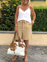 Load image into Gallery viewer, Solid Color Cotton Linen Breathable Women's Suit
