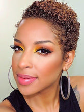 Load image into Gallery viewer, Fashion Curly Short Hair Natural Chemical Fiber Wig
