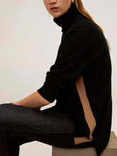 Load image into Gallery viewer, High Neck Color Block Knit Women's Jogging Suits
