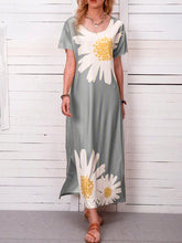 Load image into Gallery viewer, Sunflower Print Everyday Daisy Women's Casual Dress
