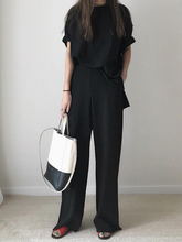 Load image into Gallery viewer, Women's Fashion Shorts Sleeve Casual Solid Color Suit
