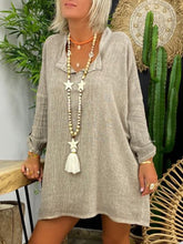 Load image into Gallery viewer, Cotton And Linen Long Sleeve Breathable Women's Suit
