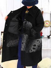 Load image into Gallery viewer, Color Matching Casual Plus Size Women's Coat
