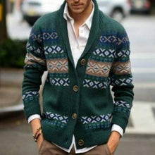 Load image into Gallery viewer, Colorblock Knitted Fashion Jacket

