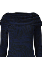 Load image into Gallery viewer, Dark Floral Long Sleeve Dress
