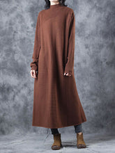 Load image into Gallery viewer, Knitted Loose Maxi Women's Dresses
