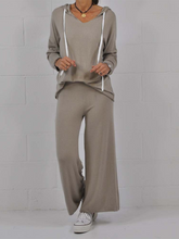 Load image into Gallery viewer, Casual Loose Hooded Women's Suit
