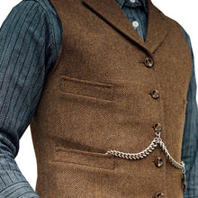 Load image into Gallery viewer, Men's Fashion Retro Casual Suit Vest
