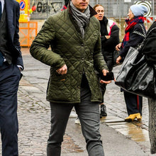 Load image into Gallery viewer, Fashionable Men's Suit Warm Cotton Jacket
