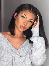 Load image into Gallery viewer, Cute Natural Black Shawl Hair Ladies Wig

