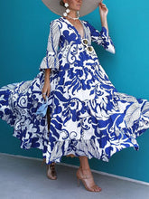 Load image into Gallery viewer, Fresh And Fashionable Printing On The Street Women's Dress
