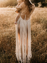 Load image into Gallery viewer, Maternity Sexy V-Neck Rope Photography Dress
