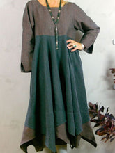 Load image into Gallery viewer, Comfortable Loose Round Neck Long Sleeve Long Dress
