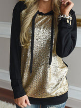 Load image into Gallery viewer, Casual Fashion Sequin Embellished Hoodie
