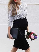 Load image into Gallery viewer, Fashion Casual Maternity Dress
