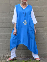 Load image into Gallery viewer, Women's Irregular Two-Color Stitching Suit

