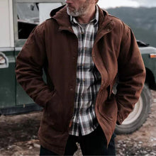 Load image into Gallery viewer, Casual Hooded Solid Color Jacket

