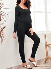 Load image into Gallery viewer, Cotton Comfortable Elastic Maternity Jumpsuits
