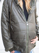 Load image into Gallery viewer, Casual Loose Warm Hooded Jacket for Pregnant Women
