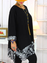 Load image into Gallery viewer, Fashion Lace Round Neck Top
