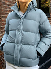 Load image into Gallery viewer, Casual Solid Color Hooded Cotton Jacket

