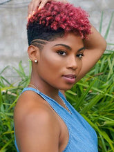 Load image into Gallery viewer, Gradient Curly Hair Fashion Synthetic Short Wig
