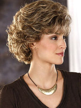 Load image into Gallery viewer, Gradient Short Curly Hair Fluffy Wig
