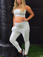 Load image into Gallery viewer, Fitness Printing Casual Running Maternity Set
