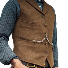 Load image into Gallery viewer, Men's Fashion Retro Casual Suit Vest
