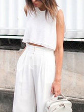 Load image into Gallery viewer, Elegant Simple Solid Color Fashion Two-piece Suit
