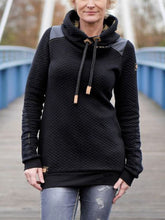 Load image into Gallery viewer, Cotton Stitching Casual Loose Women's Tops
