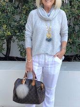 Load image into Gallery viewer, Fashion Loose Turtleneck Sweater
