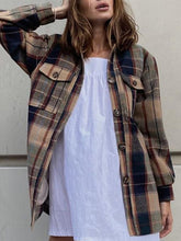 Load image into Gallery viewer, Fashion Plaid Ladies Jacket
