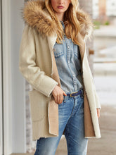 Load image into Gallery viewer, Buttoned Fur Collar Women's Coats
