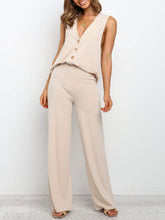Load image into Gallery viewer, Comfortable Cardigan Wide-Leg Pants Women's Suit
