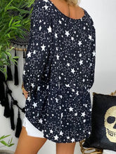 Load image into Gallery viewer, Star Print Crew Neck Cotton Women's Suit
