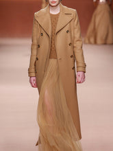 Load image into Gallery viewer, Double-Breasted Long Women's Coats
