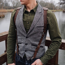 Load image into Gallery viewer, Men's Fashion Retro Casual Suit Vest
