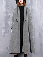 Load image into Gallery viewer, Long Loose Hem Women's Coats
